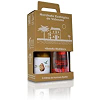 Los mejores  - Terra I Xufa - Estuche de horchata de chufa concentrada biológica con azúcar de caña y botella medidora
